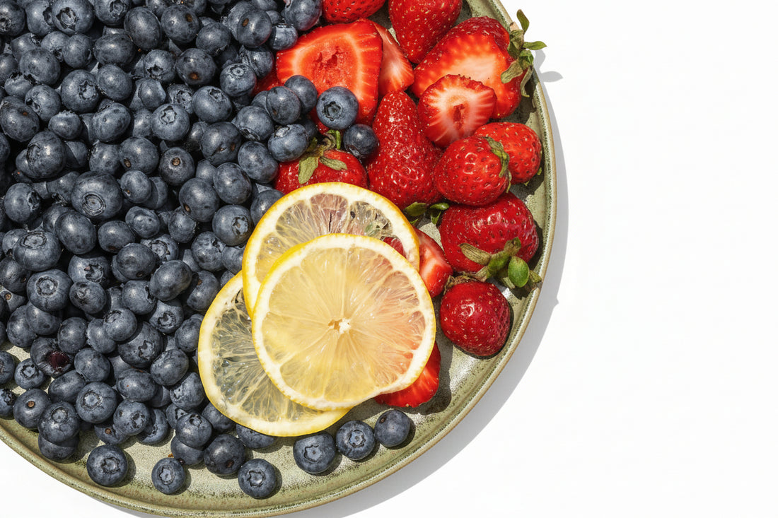 Fruits on a plate